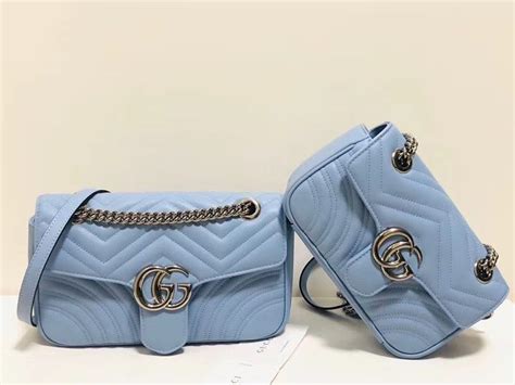 gucci bag baby blue|Gucci accessory blue.